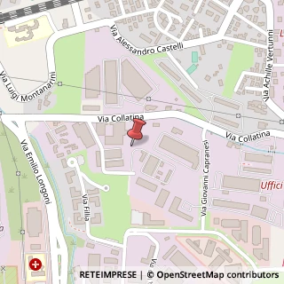 Mappa Via Pio Semeghini, 19, 00155 Roma, Roma (Lazio)