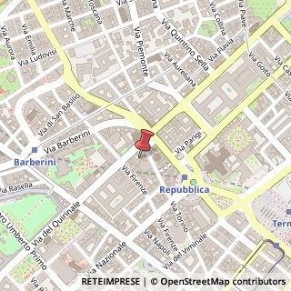 Mappa Via Venti Settembre, 97, 00187 Roma, Roma (Lazio)
