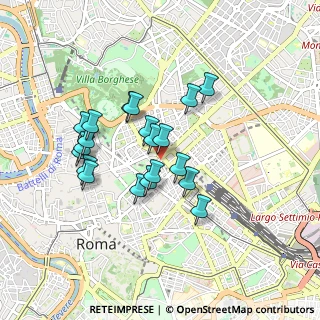 Mappa Piazza di S. Bernardo, 00185 Roma RM, Italia (0.782)