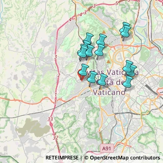 Mappa Via Boccea, 00167 Roma RM, Italia (3.45733)