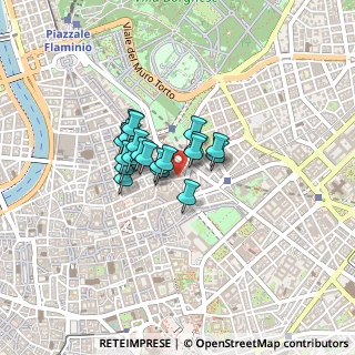Mappa Via Capo le Case, 00185 Roma RM, Italia (0.2645)