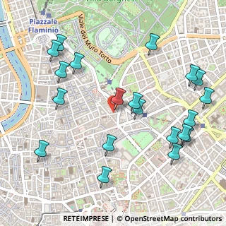 Mappa Via Capo le Case, 00185 Roma RM, Italia (0.6485)