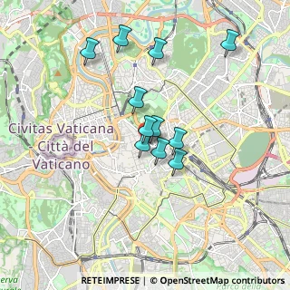 Mappa Via Capo le Case, 00185 Roma RM, Italia (1.54182)