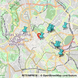 Mappa Via di Capo le Case, 00187 Roma RM, Italia (1.98)