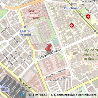 Mappa Viale dell'Universit?, 23, 00185 Roma, Roma (Lazio)
