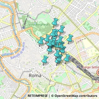Mappa Via Barberini, 00187 Roma RM, Italia (0.5385)