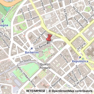 Mappa Via Barberini,  47, 00187 Roma, Roma (Lazio)