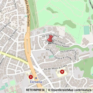 Mappa Via Federico Patetta, 16, 00167 Roma, Roma (Lazio)