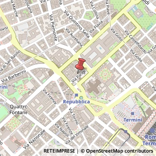 Mappa Via Parigi, 11, 00185 Roma, Roma (Lazio)