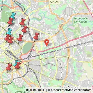 Mappa Via Achille Bizzoni, 00159 Roma RM, Italia (3.53154)