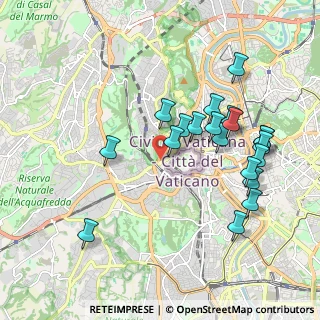 Mappa Via G. di Bartolo, 00136 Roma RM, Italia (2.098)