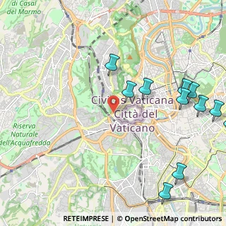 Mappa Via G. di Bartolo, 00136 Roma RM, Italia (2.91364)