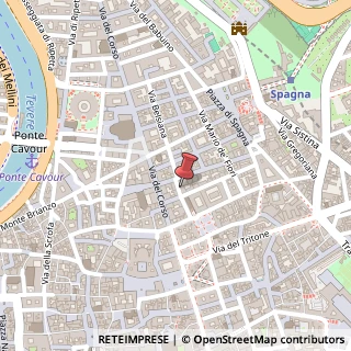 Mappa Via del Gambero, 38, 00187 Roma, Roma (Lazio)