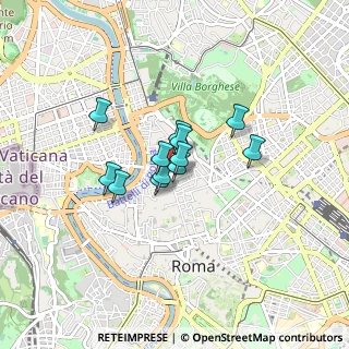 Mappa Via del Gambero, 00187 Roma RM, Italia (0.53583)