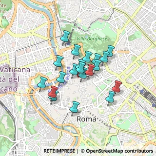 Mappa Via del Gambero, 00187 Roma RM, Italia (0.6825)