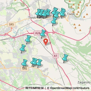 Mappa Via Maiolo, 00132 Corcolle RM, Italia (5.209)