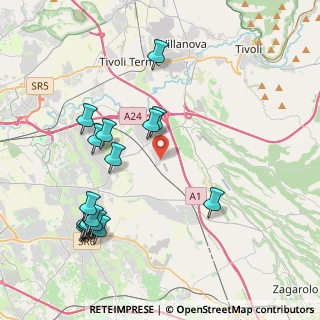 Mappa Via Maiolo, 00132 Corcolle RM, Italia (4.84529)