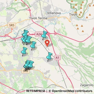 Mappa Via Maiolo, 00132 Corcolle RM, Italia (4.63067)