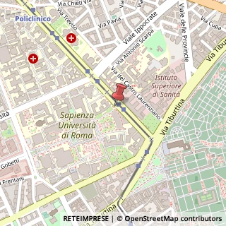 Mappa Viale Regina Elena, 334, 00161 Roma, Roma (Lazio)