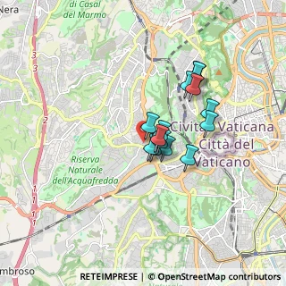 Mappa Via Urbano II, 00167 Roma RM, Italia (1.28571)