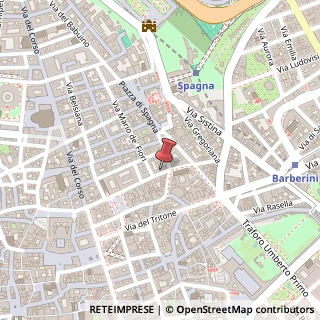 Mappa Via della Mercede, 12, 00187 Roma, Roma (Lazio)