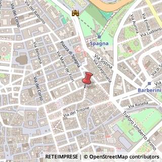 Mappa Via di Sant'Andrea delle Fratte, 36, 00187 Roma, Roma (Lazio)