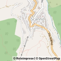 Mapa Scanno