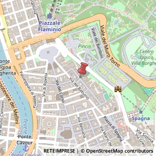 Mappa Via Margutta, 31, 00187 Roma, Roma (Lazio)