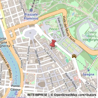 Mappa Via Margutta, 35, 00187 Roma, Roma (Lazio)