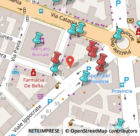 Mappa Via Giuseppe de Mattheis, 00161 Roma RM, Italia (0.088)