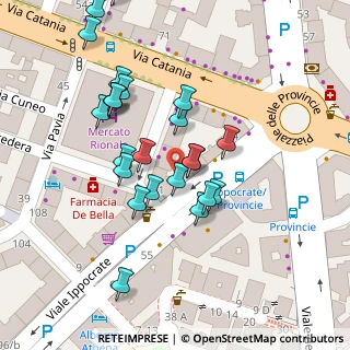 Mappa Via Giuseppe de Mattheis, 00161 Roma RM, Italia (0.04167)