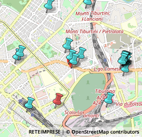 Mappa Via Giuseppe de Mattheis, 00161 Roma RM, Italia (1.278)