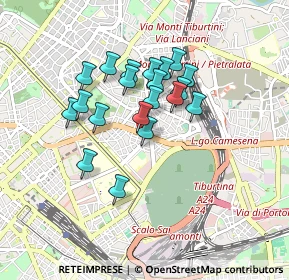 Mappa Via Giuseppe de Mattheis, 00161 Roma RM, Italia (0.7355)