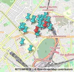 Mappa Via Giuseppe de Mattheis, 00161 Roma RM, Italia (0.6875)