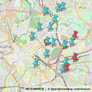 Mappa Via della Brianza, 00161 Roma RM, Italia (2.2705)