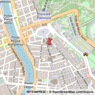 Mappa Via del Corso,  18, 00186 Roma, Roma (Lazio)