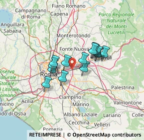 Mappa Via Francesco Vitalini, 00100 Roma RM, Italia (9.68643)