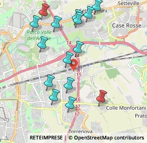 Mappa Via Francesco Vitalini, 00100 Roma RM, Italia (2.244)