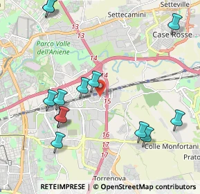 Mappa Via Francesco Vitalini, 00100 Roma RM, Italia (2.53)
