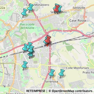 Mappa Via Francesco Vitalini, 00100 Roma RM, Italia (2.33059)