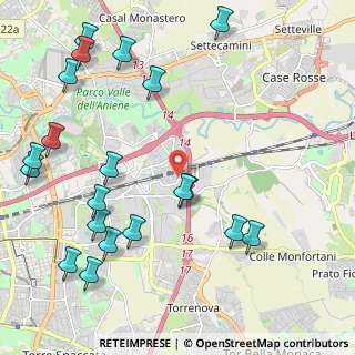 Mappa Via Francesco Vitalini, 00100 Roma RM, Italia (2.8865)