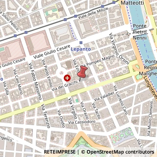 Mappa Via dei Gracchi, 195, 00192 Roma, Roma (Lazio)