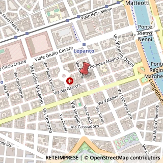 Mappa Via Ezio, 24, 00192 Roma, Roma (Lazio)