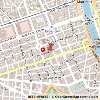 Mappa Via dei Gracchi, 189, 00192 Roma, Roma (Lazio)