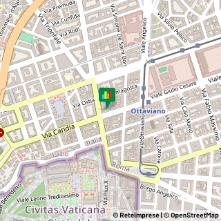 Mappa Viale Giulio Cesare, 128, 00192 Roma, Roma (Lazio)