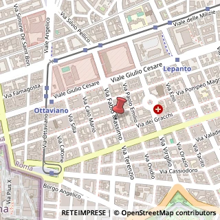Mappa Via Fabio Massimo, 59/61, 00192 Roma, Roma (Lazio)