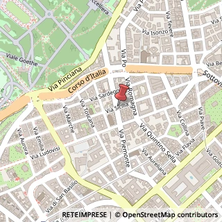 Mappa Via Sicilia, 125, 00187 Roma, Roma (Lazio)