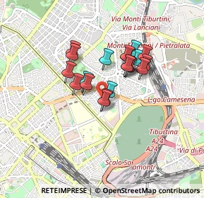 Mappa Via Lucca, 00161 Roma RM, Italia (0.663)