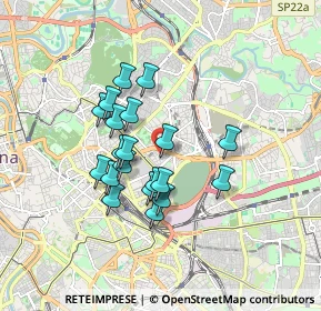 Mappa Via Lucca, 00161 Roma RM, Italia (1.4705)