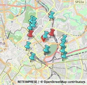 Mappa Via Lucca, 00161 Roma RM, Italia (1.63188)
